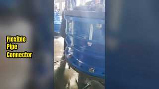 Гибкий соединитель трубы для легкой установки