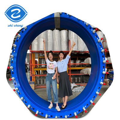Демонтаж фланца телескопическое соединение для труб Hdpe ISO бурение двойной фланца чугунные клапаны фитинги