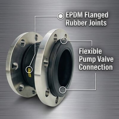 Ss304 Тип фланца EPDM расширительная резиновая гибкая суставка