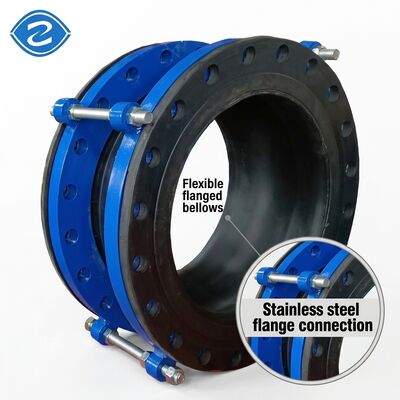 Полностью запечатанные резиновые фланцы крыша гибкая эпдм одиночная сфера